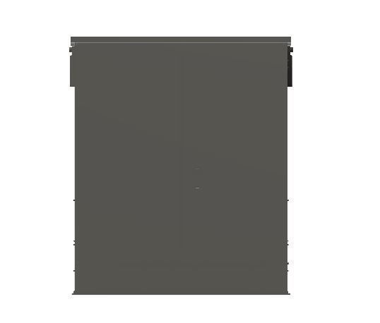 Model Railway Industrial 415volt Cabinet 3D print model_3