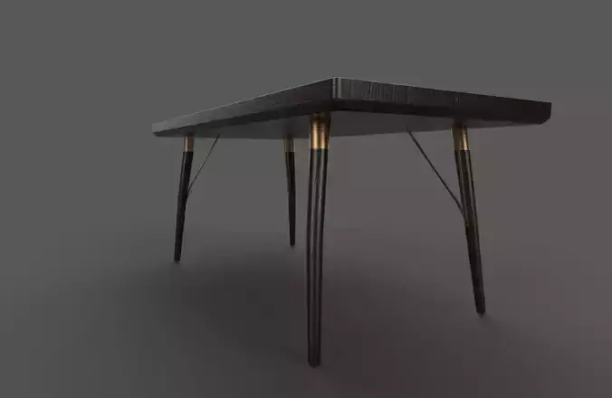 Dark wood table  Antique