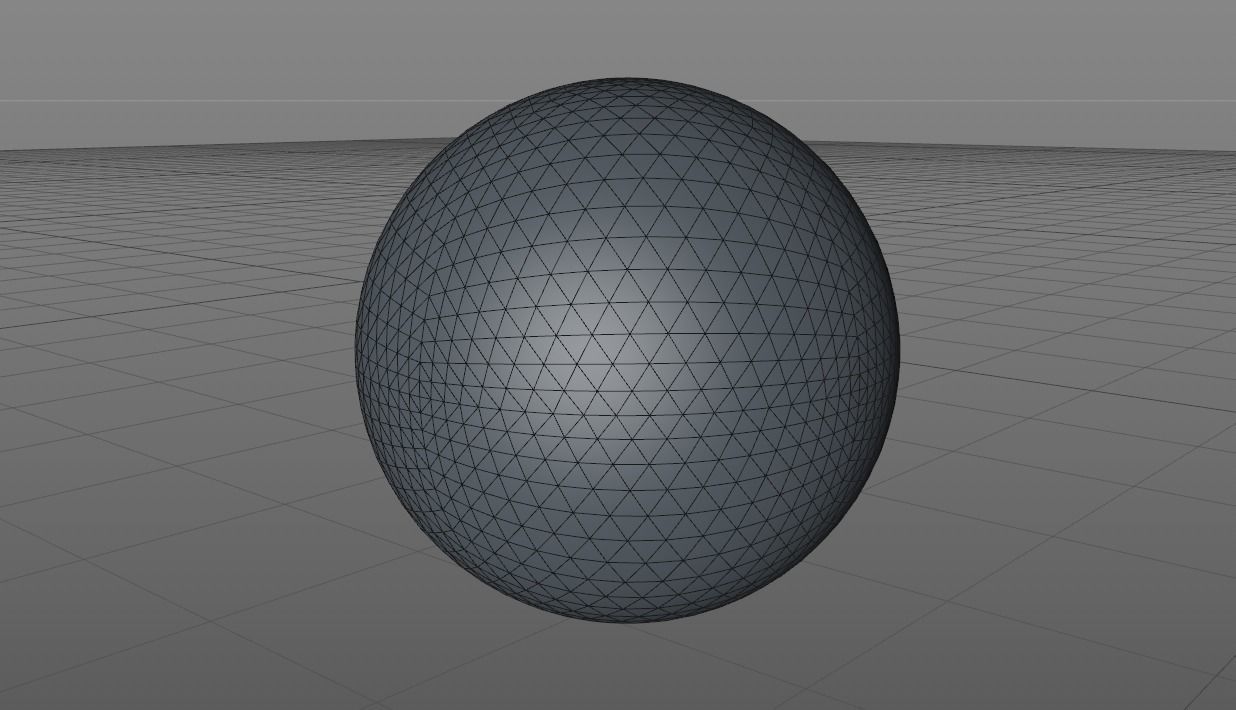 Bowling ball Low-poly 3D model_7