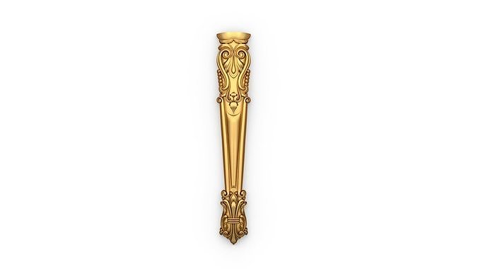Classic decor ornament 08 3D print model