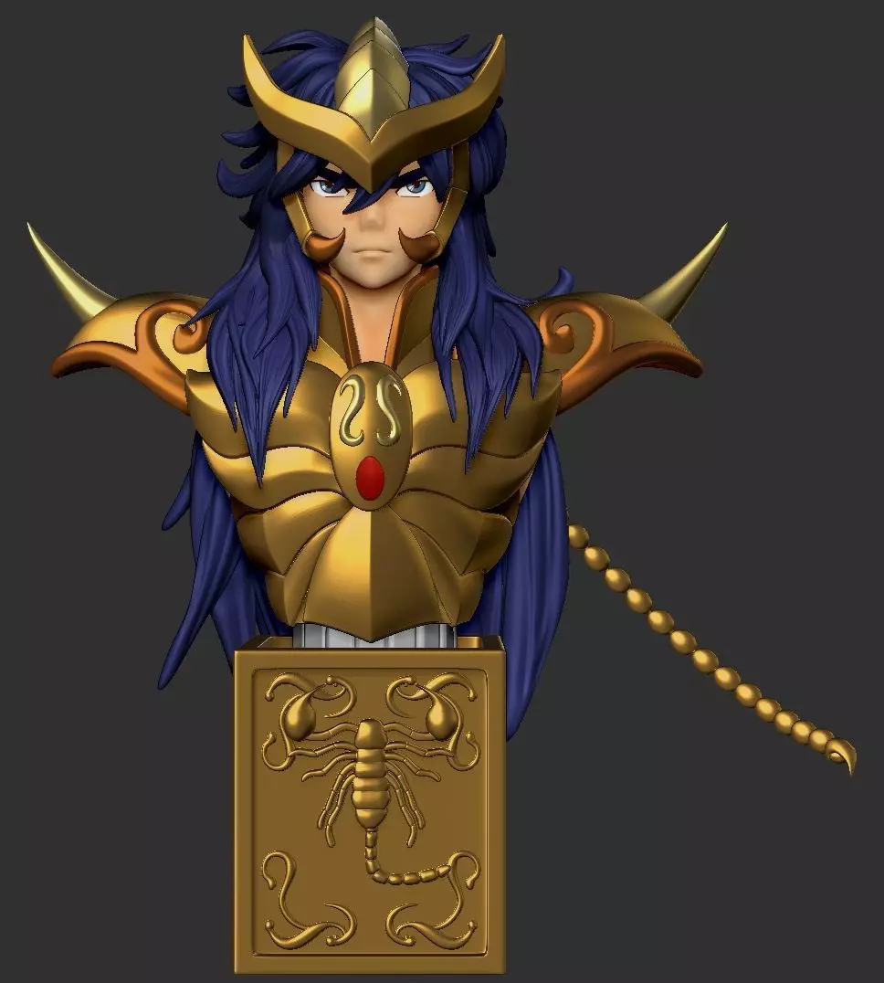 Milo bust 3D print model