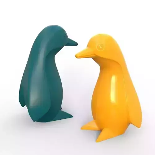 penguin figurine