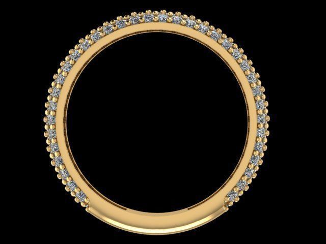 Diamond ring 3D print model_6