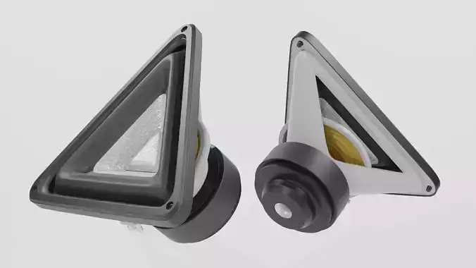 Speaker Woofer  Triangle 05 - Blender 3d