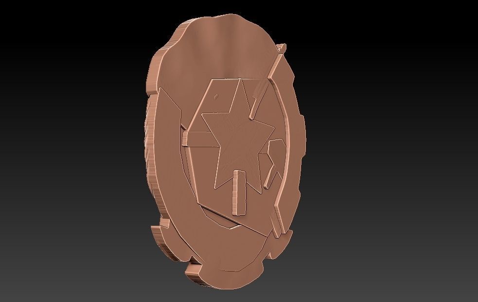 Badge Tool Motor  9th May 3D print model_5