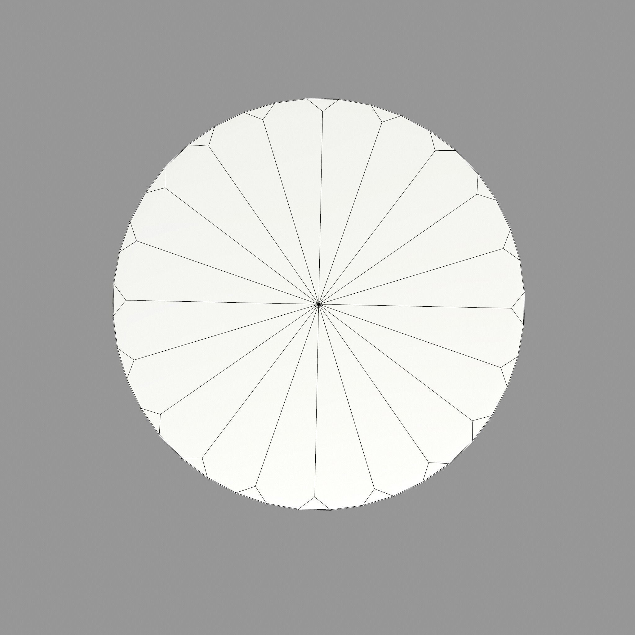 Pottery Wheel Design Three Low-poly 3D model_17