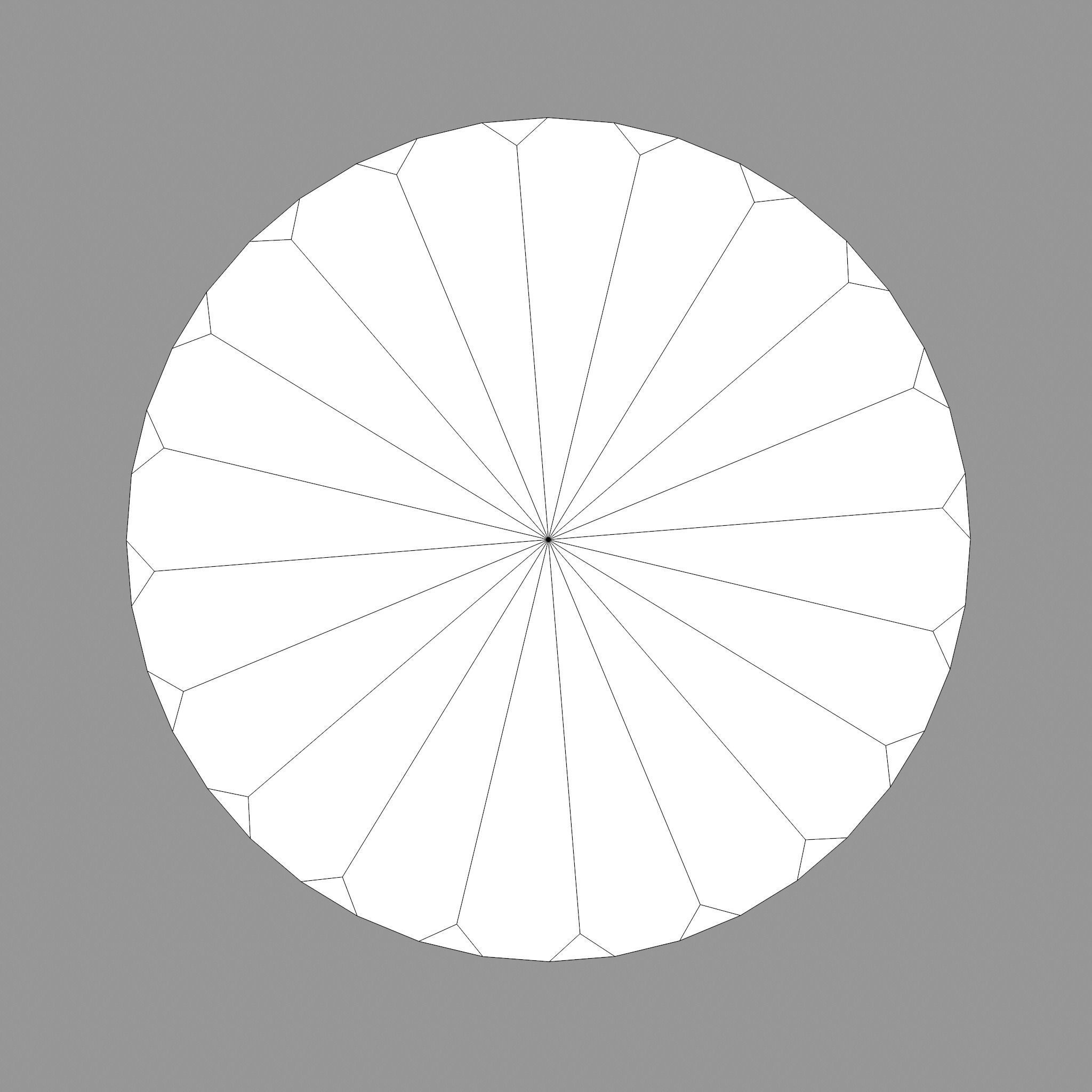 Pottery Wheel Design Three Low-poly 3D model_14