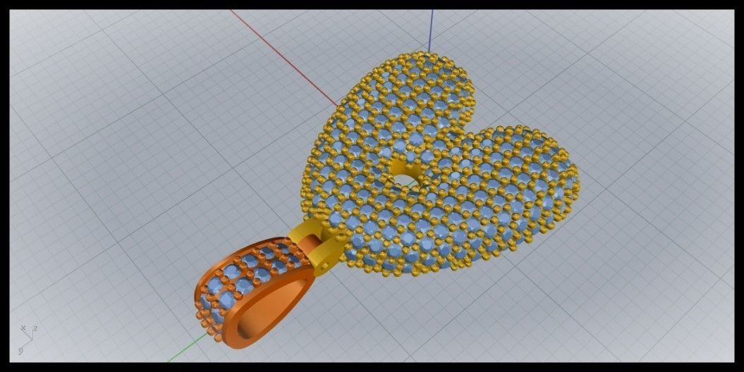 BUBBLE A LETTER  3D print model_5