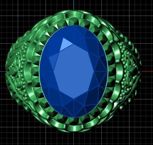 Men Ring 3D print model_6