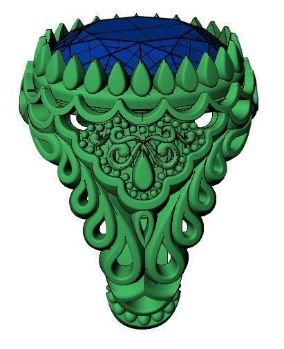 Men Ring 3D print model_5