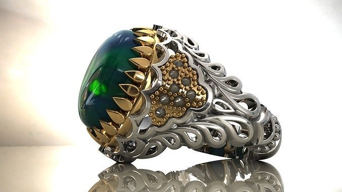 Men Ring 3D print model