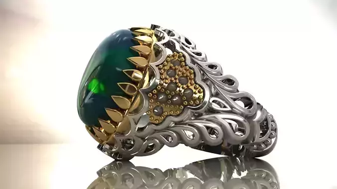Men Ring 3D print model