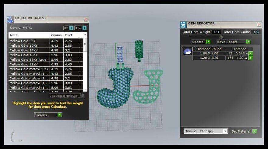 BUBBLE J LETTER 3D print model_3