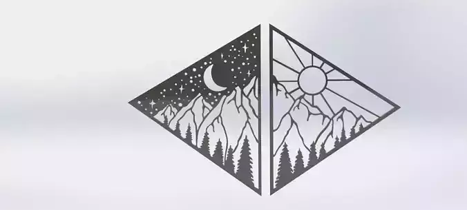 silhouette art Wall Decor