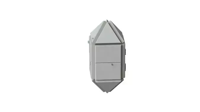 Sci Fi Object No 4412 Low Poly