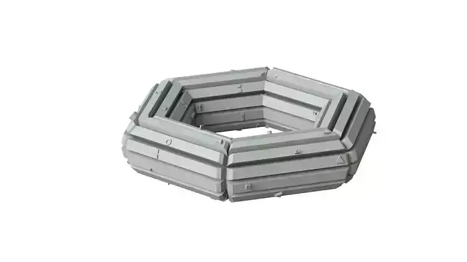 Sci Fi Object No 4374 Low Poly