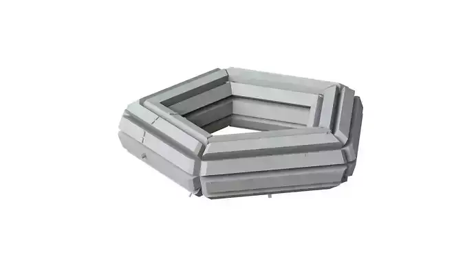 Sci Fi Object No 4363 Low Poly