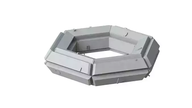 Sci Fi Object No 4272 Low Poly