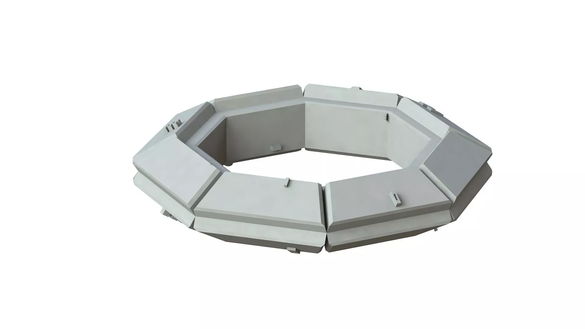Sci Fi Object No 4119 Low Poly Low-poly 3D model