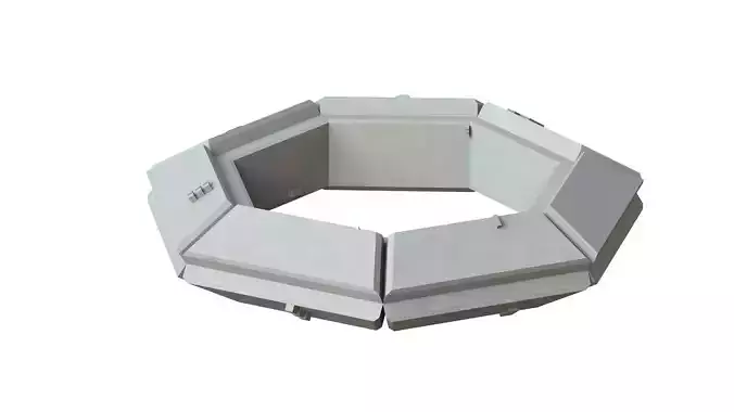 Sci Fi Object No 3955 Low Poly