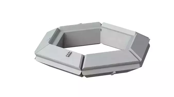 Sci Fi Object No 3917 Low Poly