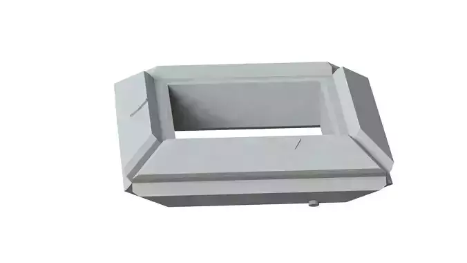 Sci Fi Object No 3858 Low Poly