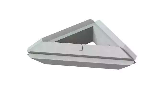 Sci Fi Object No 3846 Low Poly