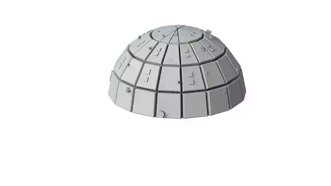 Sci Fi Object No 3836 Low Poly