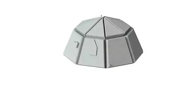 Sci Fi Object No 3712 Low Poly