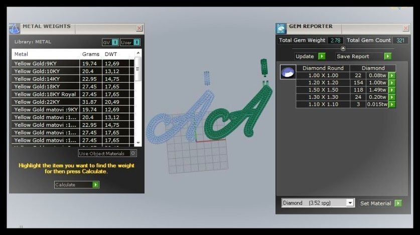 A DOUBLE CURVED FONT  3D print model_2