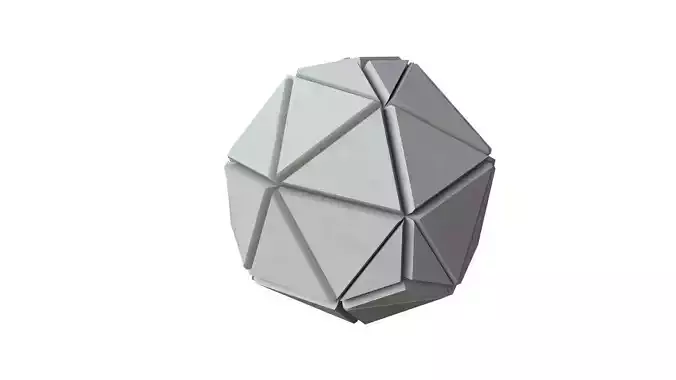 Sci Fi Object No 3528 Low Poly