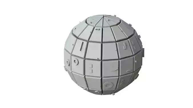 Sci Fi Object No 3479 Low Poly