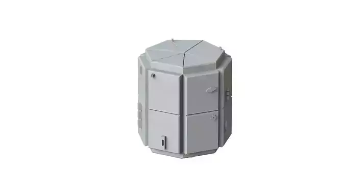 Sci Fi Object No 3336 Low Poly