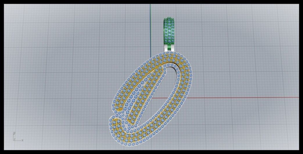 D DOUBLE CURVED FONT 3D print model_1