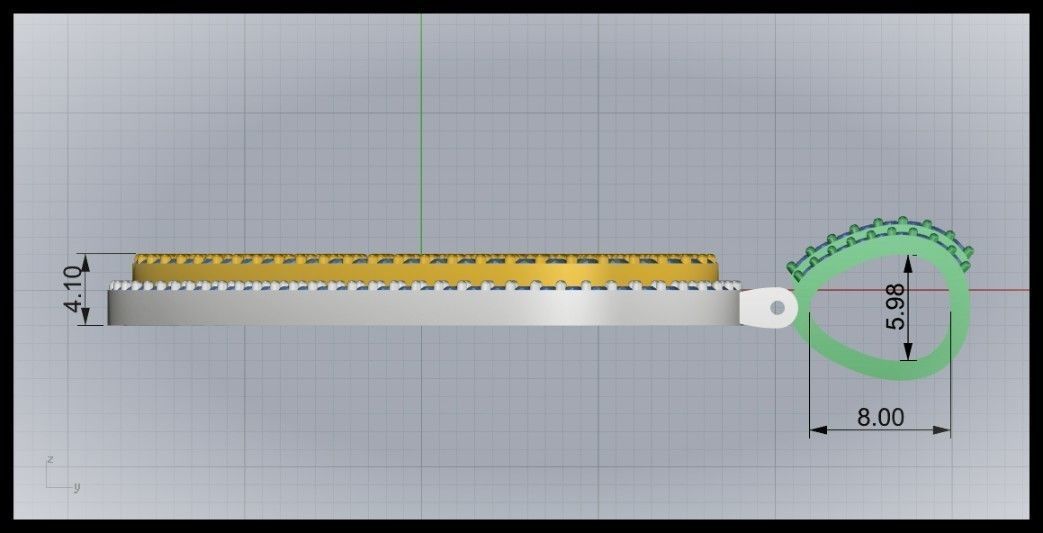 D DOUBLE CURVED FONT 3D print model_9