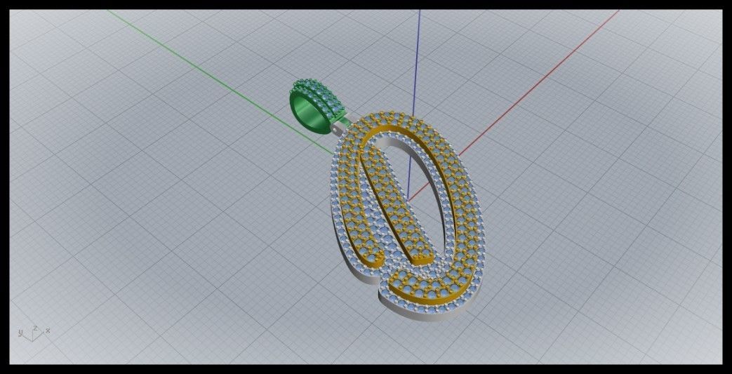 D DOUBLE CURVED FONT 3D print model_4