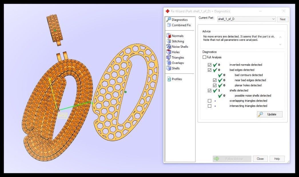 D DOUBLE CURVED FONT 3D print model_3