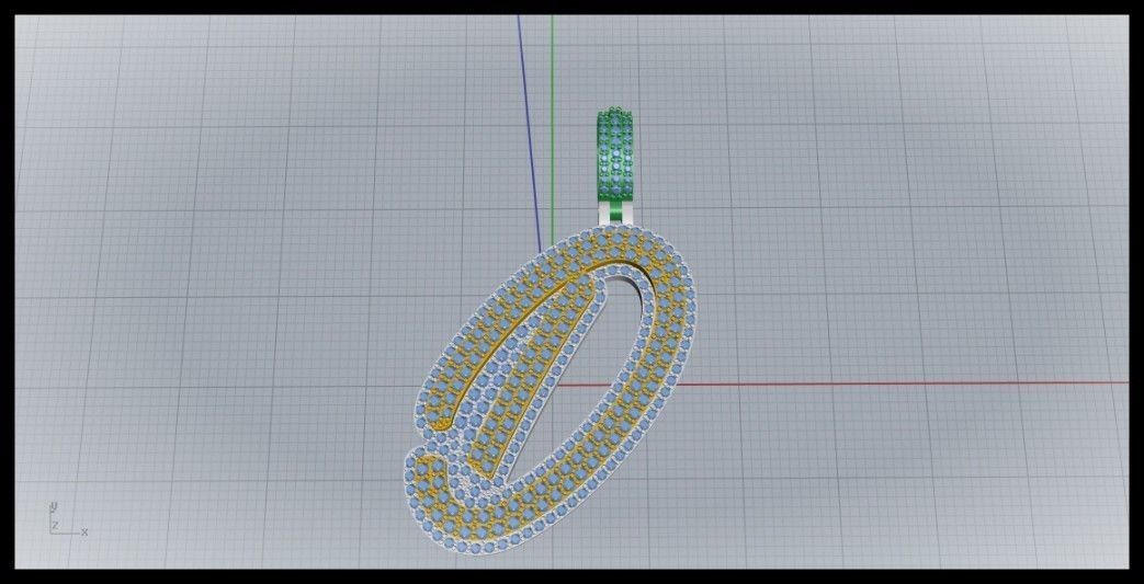 D DOUBLE CURVED FONT 3D print model_7