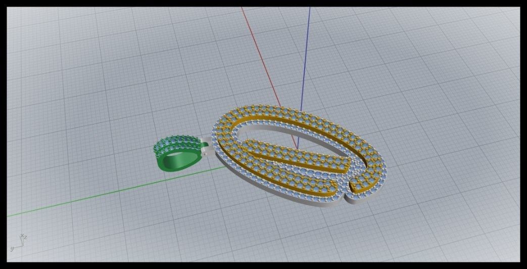 D DOUBLE CURVED FONT 3D print model_5