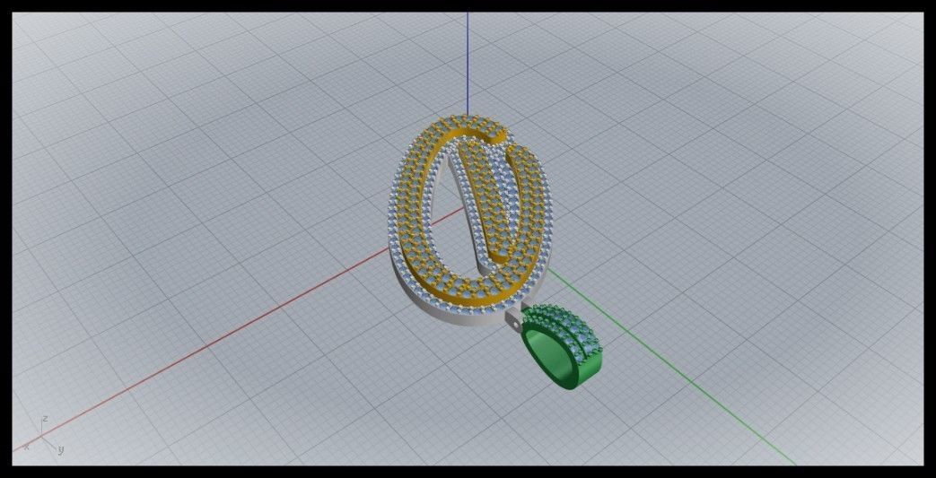 D DOUBLE CURVED FONT 3D print model_6