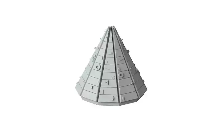 Sci Fi Object No 2752 Low Poly