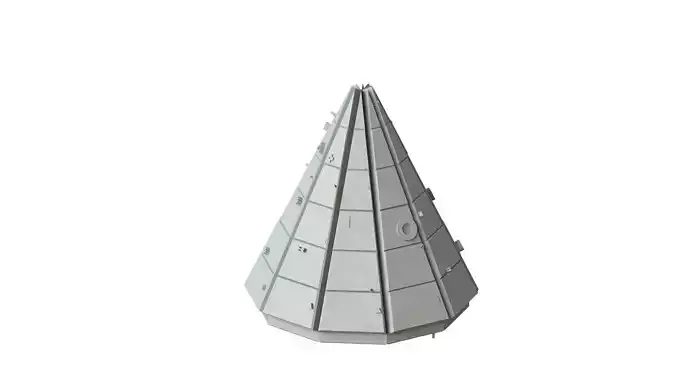 Sci Fi Object No 2715 Low Poly