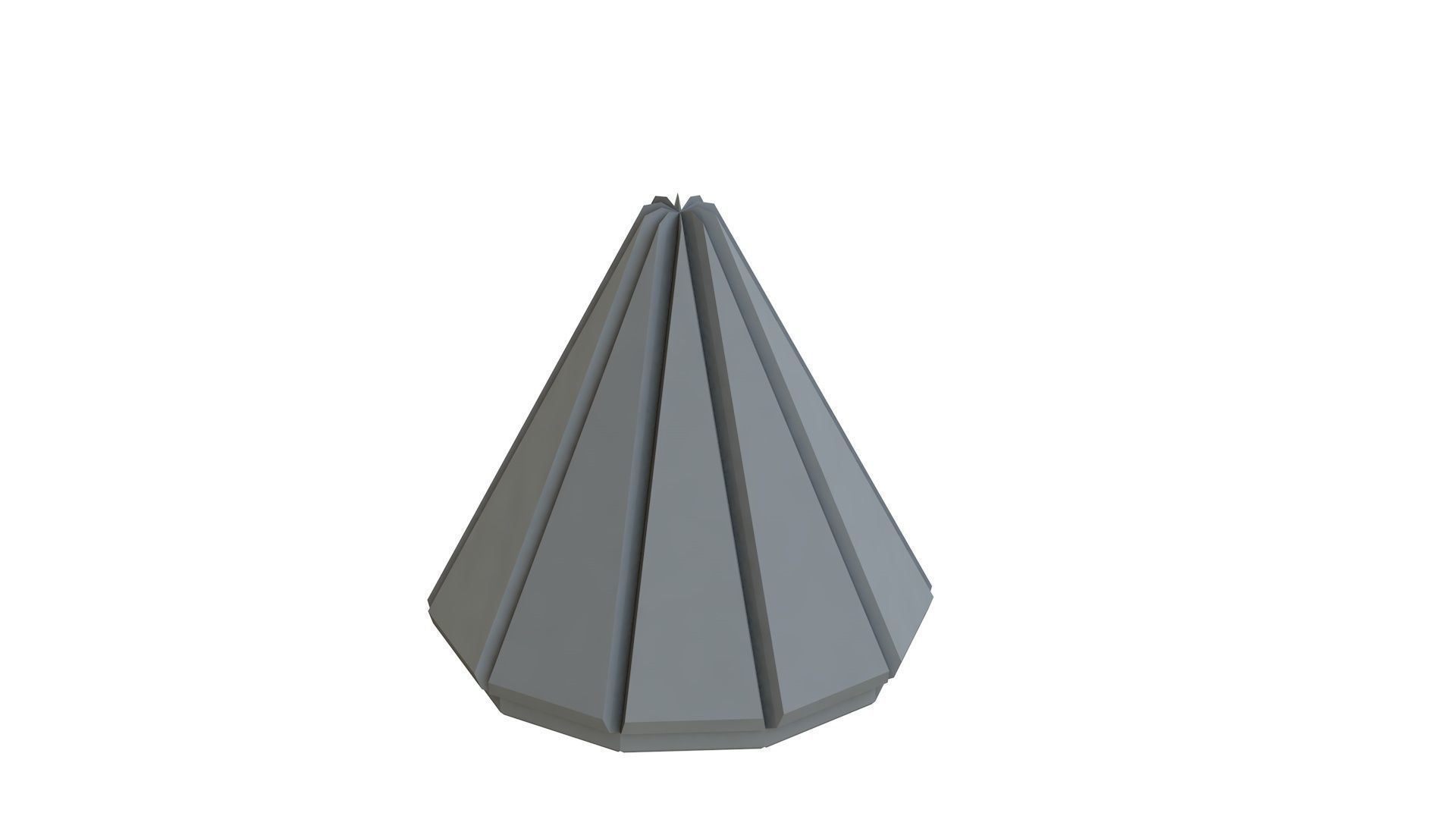 Sci Fi Object No 2361 Low Poly Low-poly 3D model_9