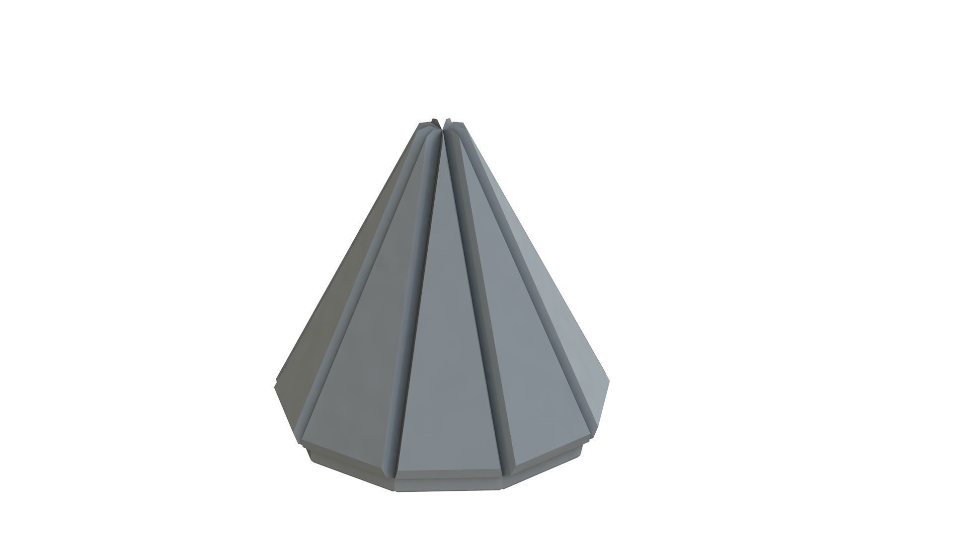 Sci Fi Object No 2326 Low Poly Low-poly 3D model_8