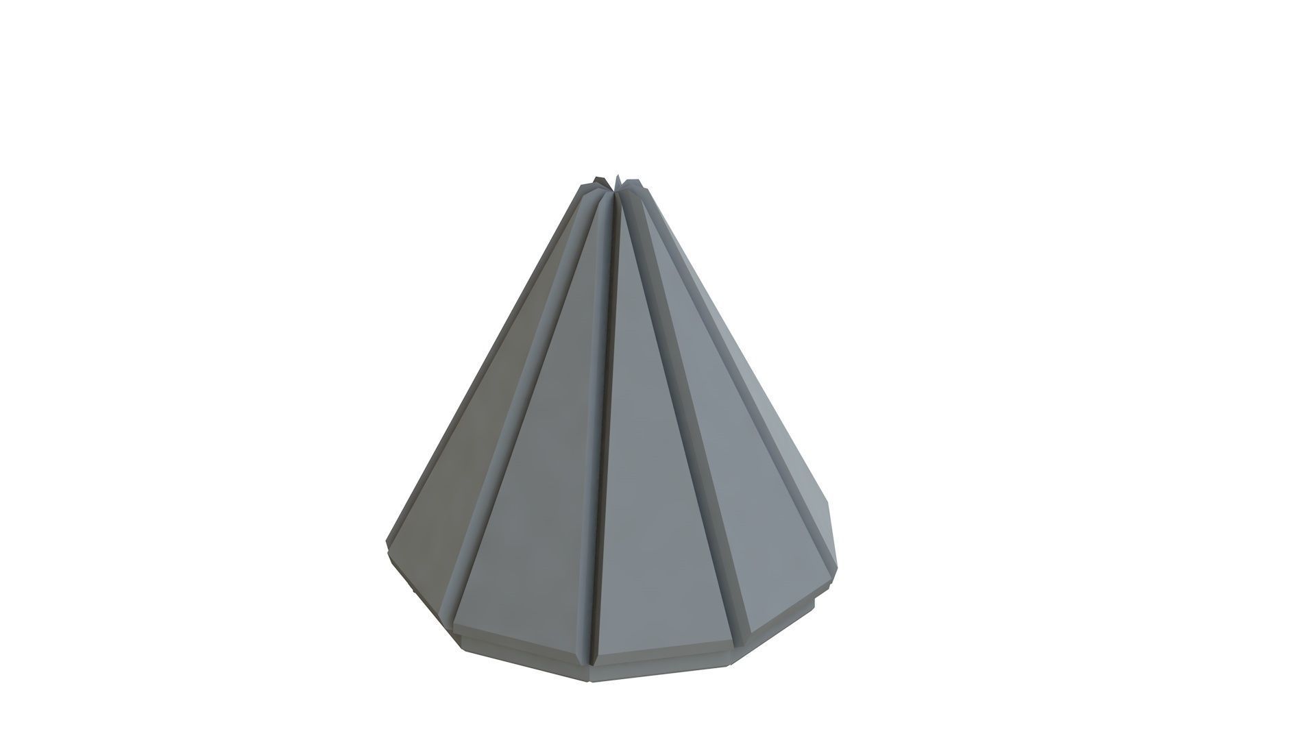 Sci Fi Object No 2326 Low Poly Low-poly 3D model_9
