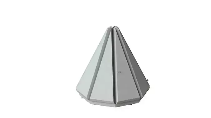 Sci Fi Object No 2321 Low Poly