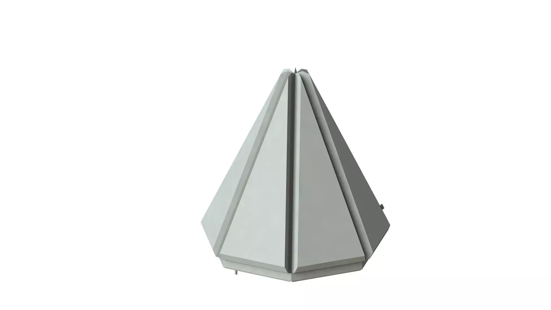 Sci Fi Object No 2312 Low Poly Low-poly 3D model_0
