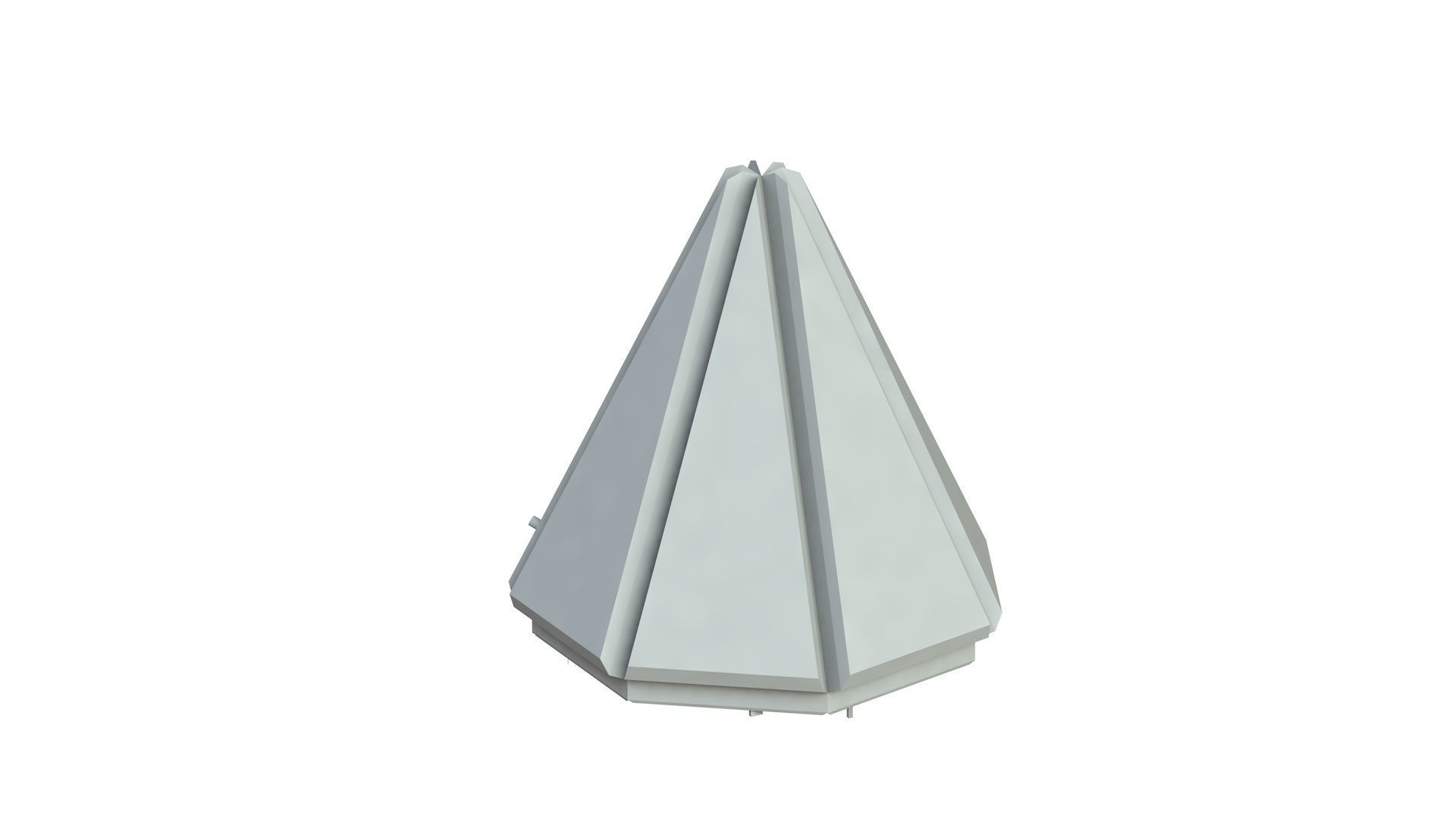 Sci Fi Object No 2312 Low Poly Low-poly 3D model_2