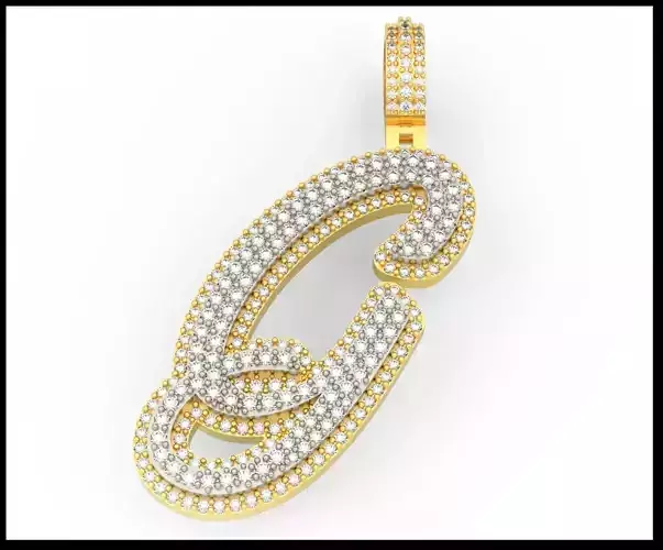 G DOUBLE CURVED FONT