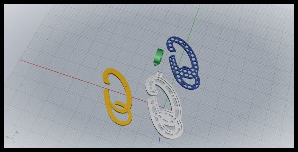 G DOUBLE CURVED FONT 3D print model_11
